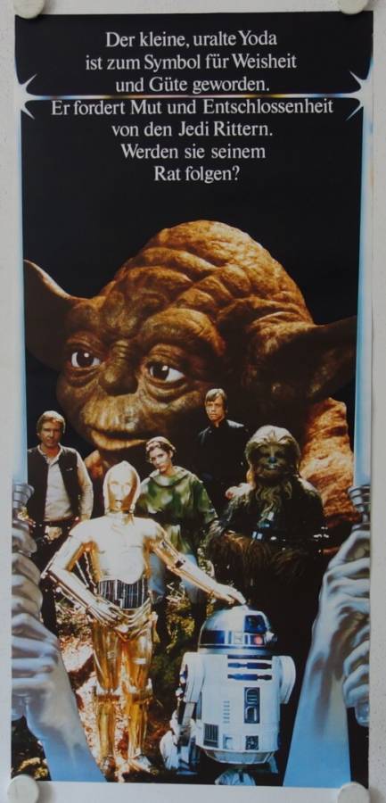 Star Wars - Return of the Jedi original german special posters (4)